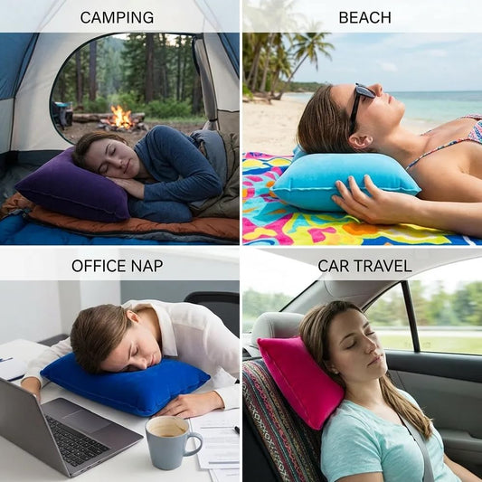 5PCS Inflatable Camping Pillows