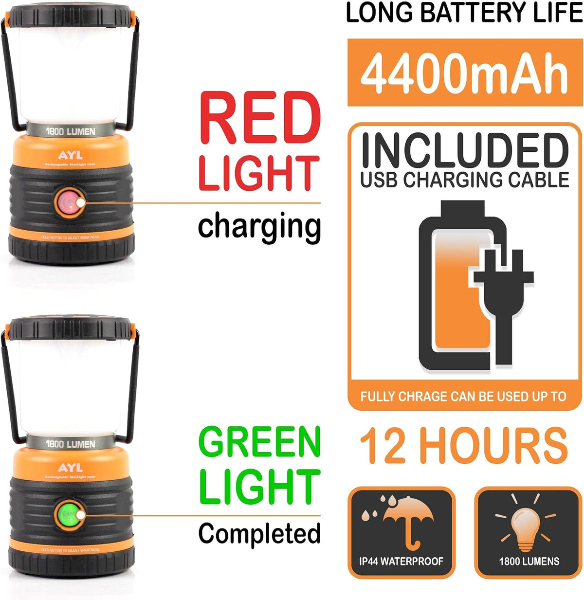 Rechargeable LED Camping Lantern