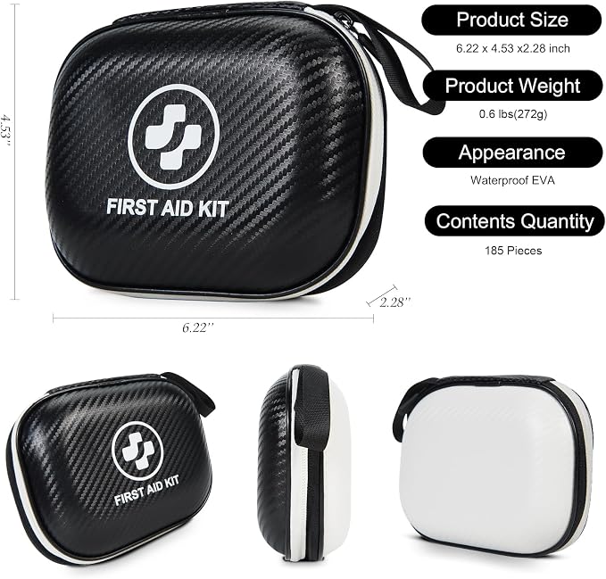 Small 185-Piece First Aid Kit