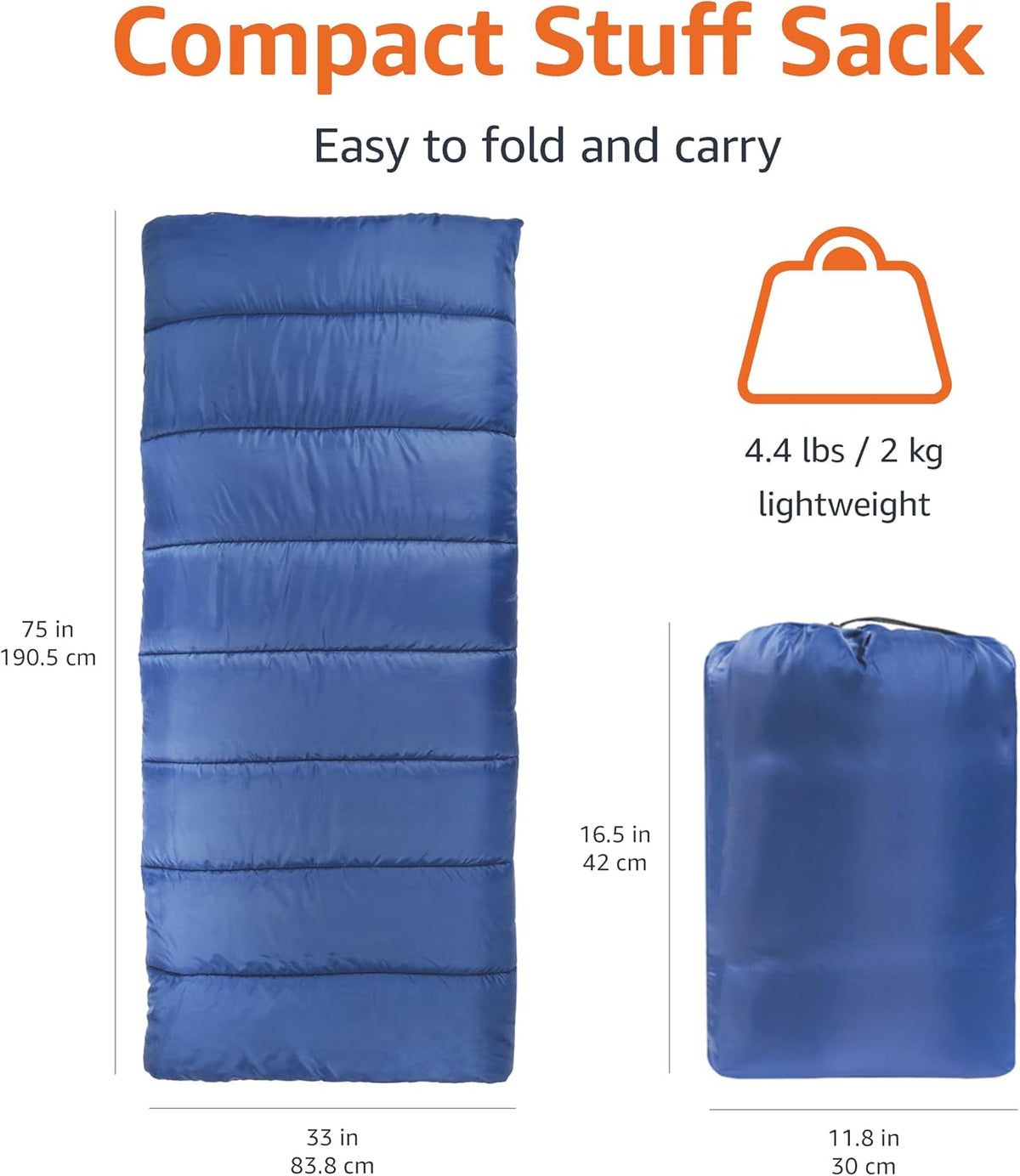 30°F Cool Weather Sleeping Bag