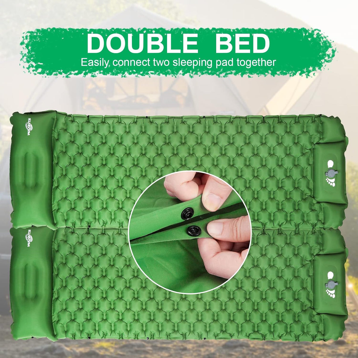 WANNTS Ultralight Inflatable Sleeping Pad