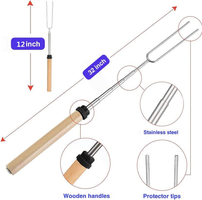 Portable 27-Piece Camping Utensil Set