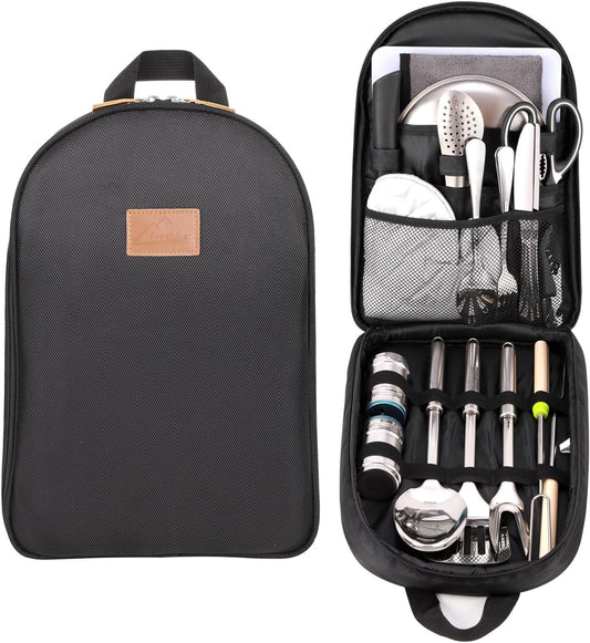 Portable 27-Piece Camping Utensil Set