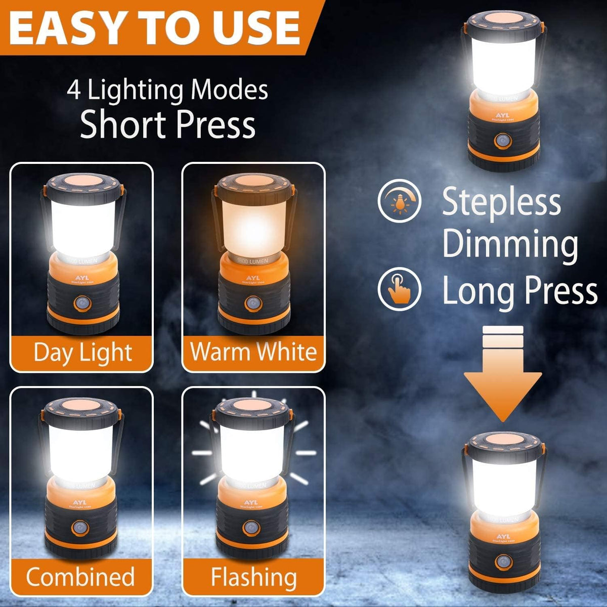 Rechargeable LED Camping Lantern